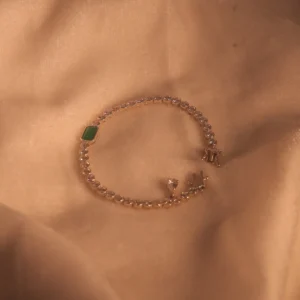 Green Onyx Basil Bracelet