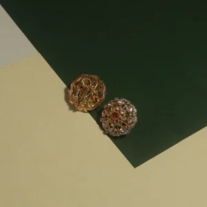 Polki Ghewar Earrings