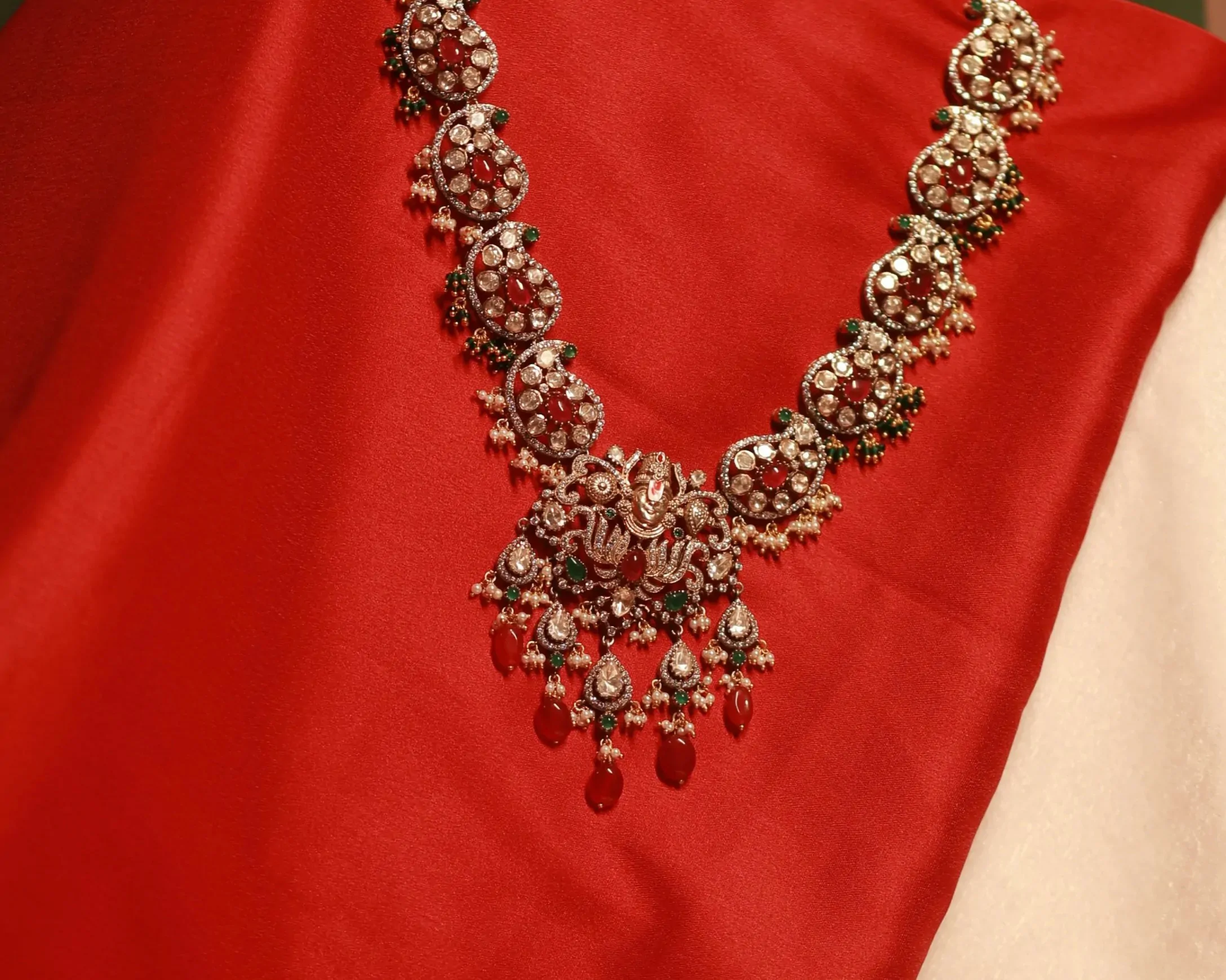 Antique Temple Necklace Set