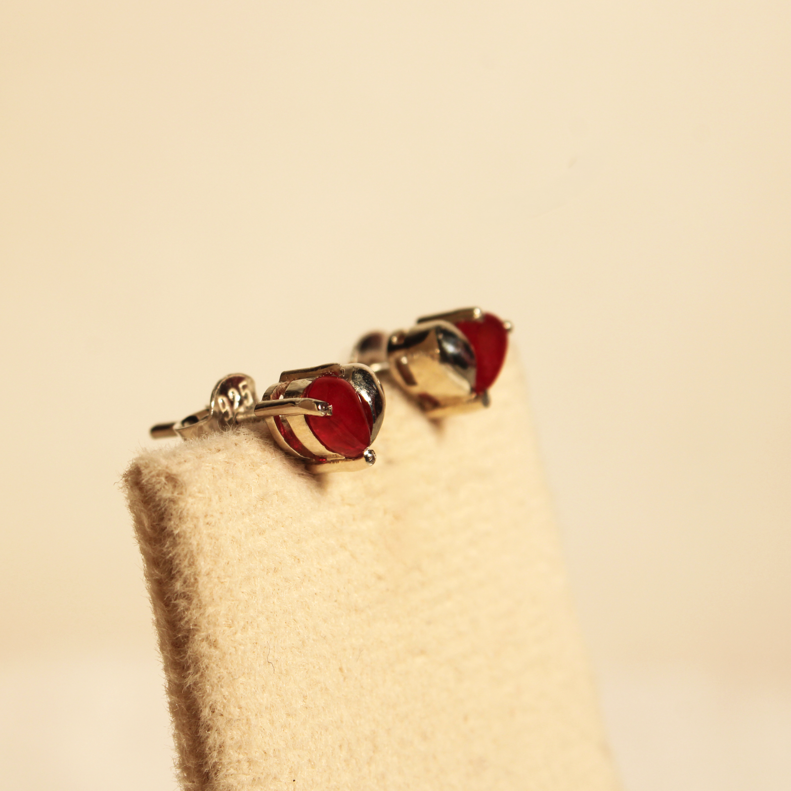 Rumi Heart Studs